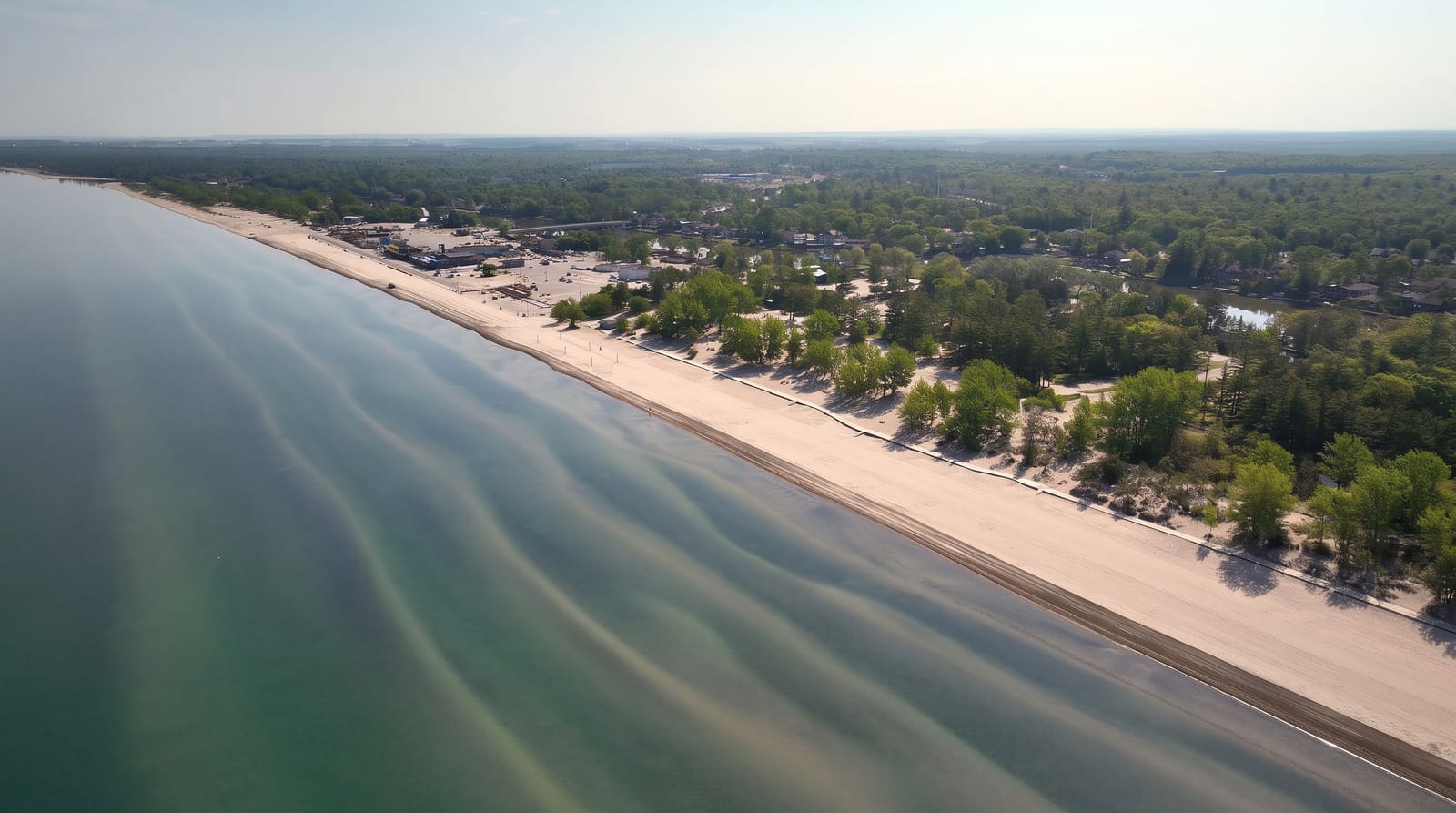 Scenic view of Wasaga Beach, Ontario